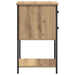 Dulap de noapte stejar artizanal 32 x 42 x 70 cm Lemn compozit - WALTI WALTI