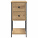 Dulap de noapte 2 pcs stejar artizanal 32 x 42 x 70 cm - WALTI WALTI