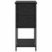 Dulap de noapte Stejar negru 32 x 42 x 70 cm Lemn compozit - WALTI WALTI