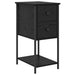 Dulap de noapte cu sertar 2 pcs Stejar negru 32 x 42 x 70 cm - WALTI WALTI