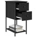 Dulap de noapte cu sertar 2 pcs Stejar negru 32 x 42 x 70 cm - WALTI WALTI