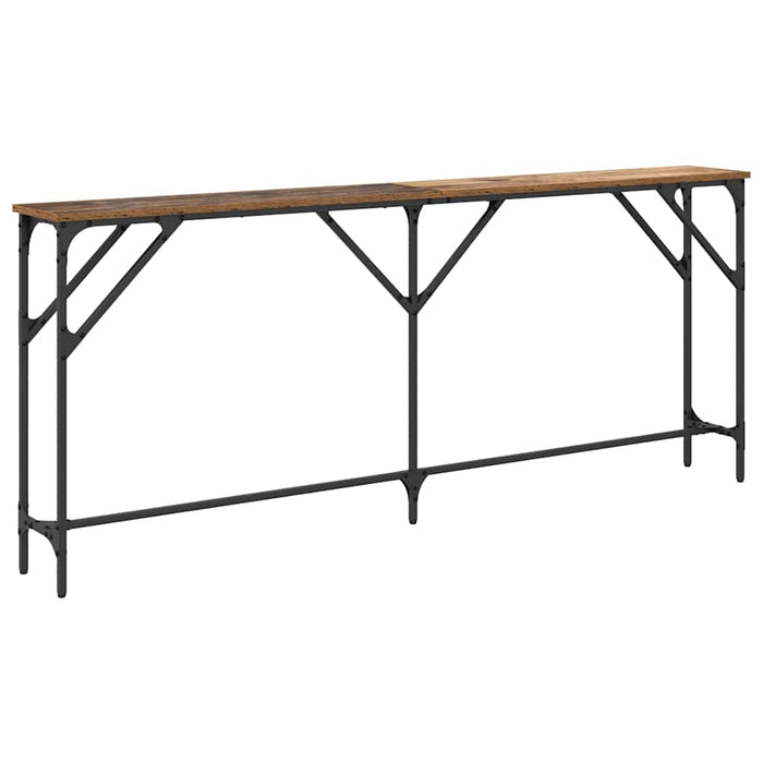 Masă de consolă Lemn Vechi 180 x 23 x 75 cm - WALTI WALTI