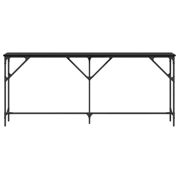 Masă de consolă Stejar negru 180 x 23 x 75 cm - WALTI WALTI