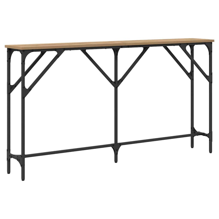 Masă de consolă stejar artizanal 140 x 23 x 75 cm - WALTI WALTI