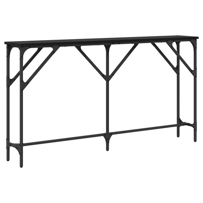 Masă de consolă Stejar negru 140 x 23 x 75 cm - WALTI WALTI