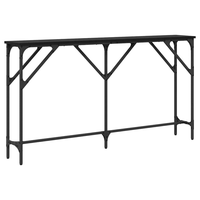 Masă de consolă Stejar negru 140 x 23 x 75 cm - WALTI WALTI