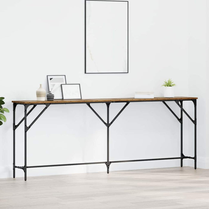 Masă de consolă Lemn Vechi 200 x 29 x 75 cm - WALTI WALTI