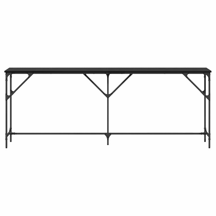 Masă de consolă Stejar negru 200 x 29 x 75 cm - WALTI WALTI