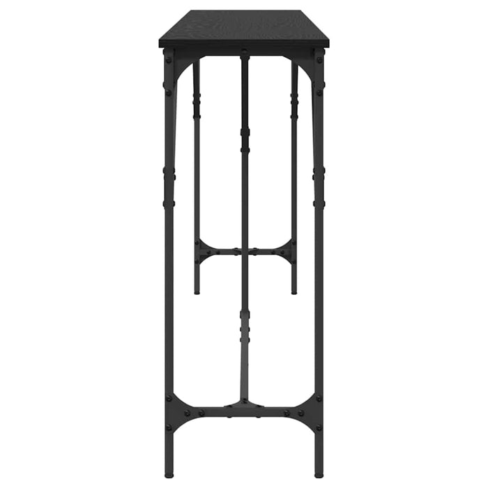 Masă de consolă Stejar negru 200 x 29 x 75 cm - WALTI WALTI