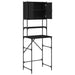 Dulap pentru mașina de spălat Negru 0ak 68 x 48,5 x 194 cm - WALTI WALTI