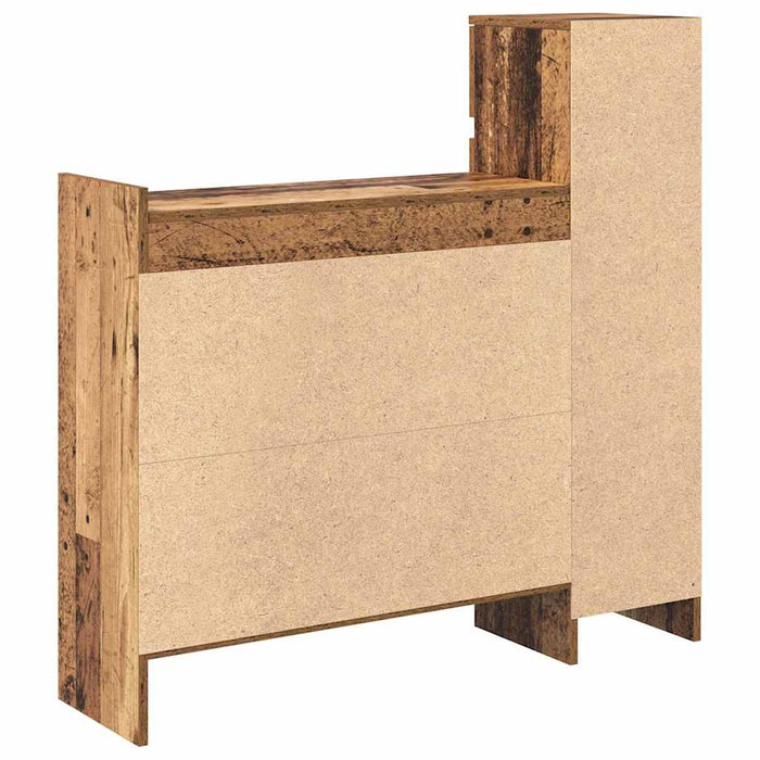 Dulap pentru pantofi cu sertar Lemn vechi 100,5 x 28 x 100 cm - WALTI WALTI