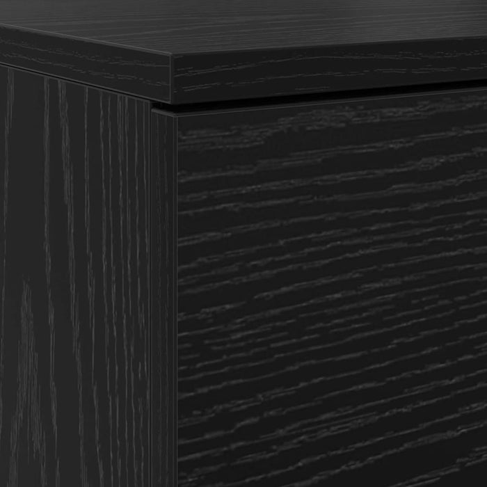 Dulap pentru pantofi cu sertar Stejar Negru 100,5 x 28 x 100 cm - WALTI WALTI