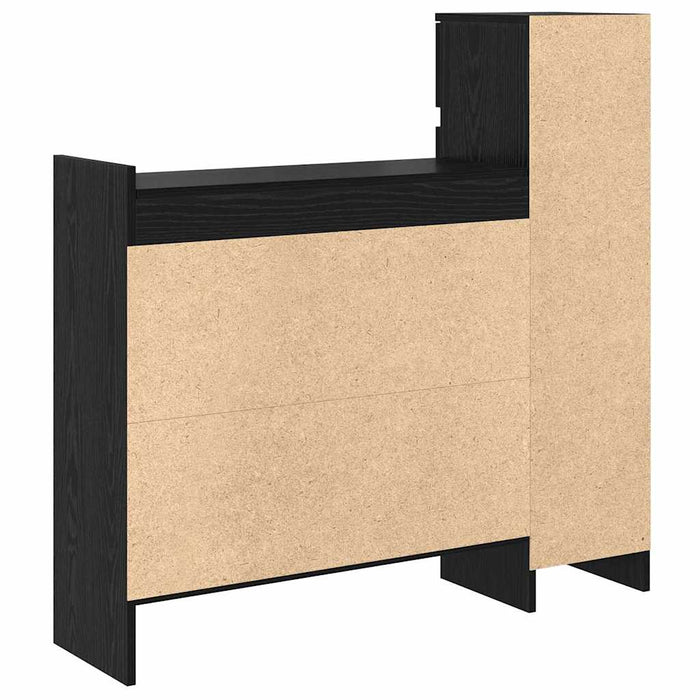 Dulap pentru pantofi cu sertar Stejar Negru 100,5 x 28 x 100 cm - WALTI WALTI