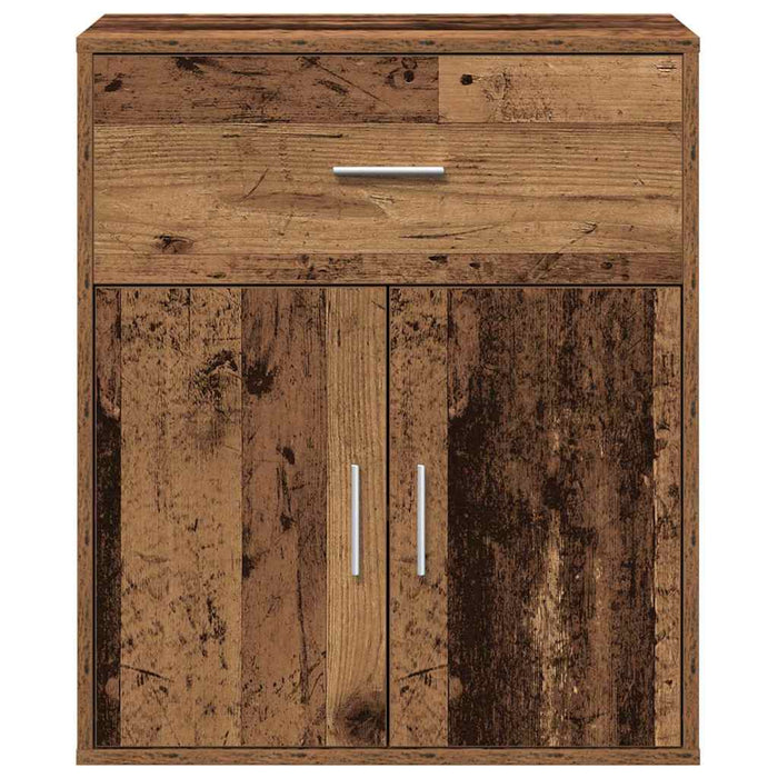 Bufet cu sertar Lemn vechi 60 x 31 x 70 cm Lemn compozit - WALTI WALTI