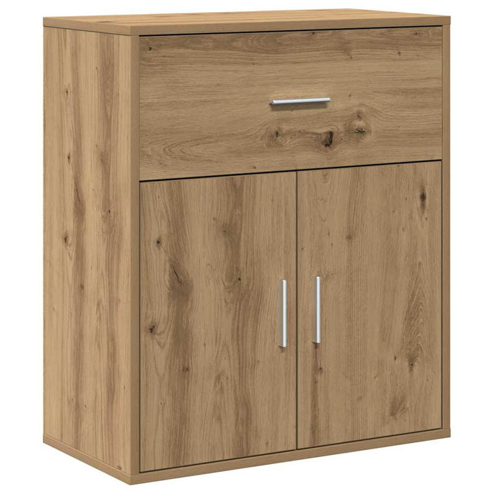Bufet cu sertar Stejar Artizanal 60 x 31 x 70 cm Lemn compozit - WALTI WALTI