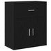 Bufet cu sertar Stejar Negru 60 x 31 x 70 cm Lemn compozit - WALTI WALTI