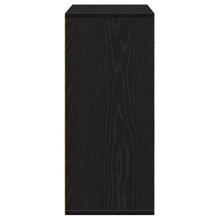 Bufet cu sertar Stejar Negru 60 x 31 x 70 cm Lemn compozit - WALTI WALTI
