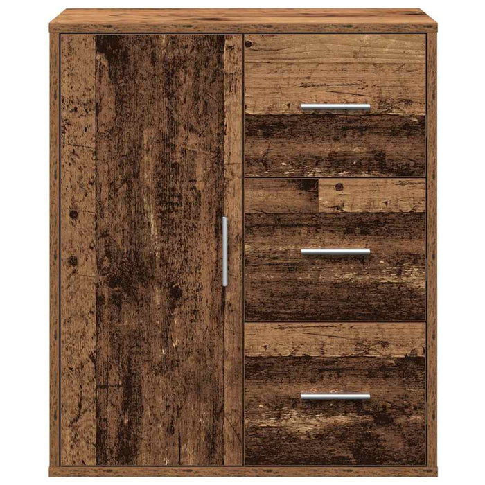 Bufet cu sertar Lemn vechi 60 x 31 x 70 cm Lemn compozit - WALTI WALTI