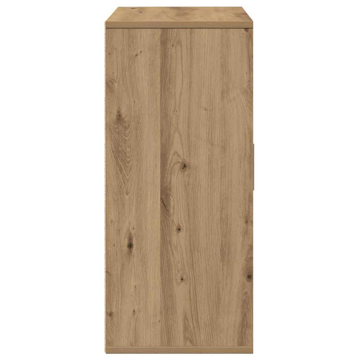 Bufet cu sertar Stejar Artizanal 60 x 31 x 70 cm Lemn compozit - WALTI WALTI