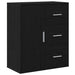 Bufet cu sertar Stejar Negru 60 x 31 x 70 cm Lemn compozit - WALTI WALTI