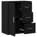 Bufet cu sertar Stejar Negru 60 x 31 x 70 cm Lemn compozit - WALTI WALTI