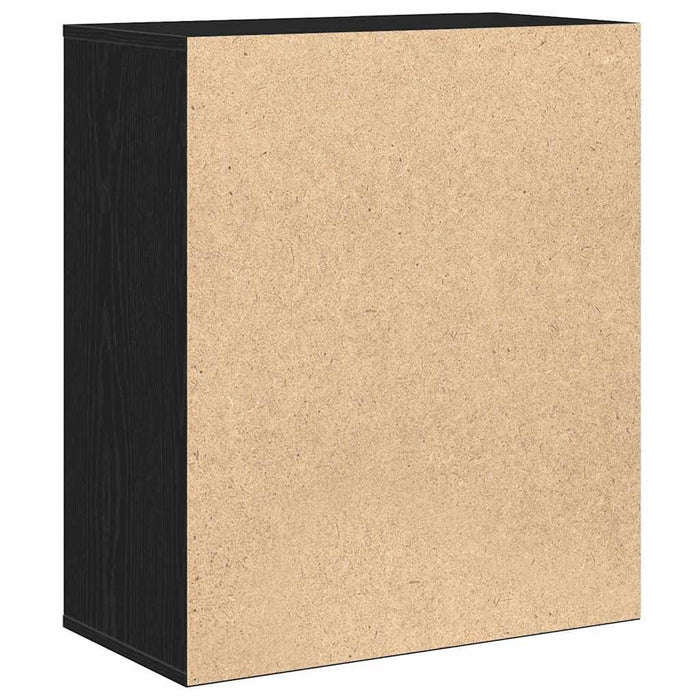 Bufet cu sertar Stejar Negru 60 x 31 x 70 cm Lemn compozit - WALTI WALTI
