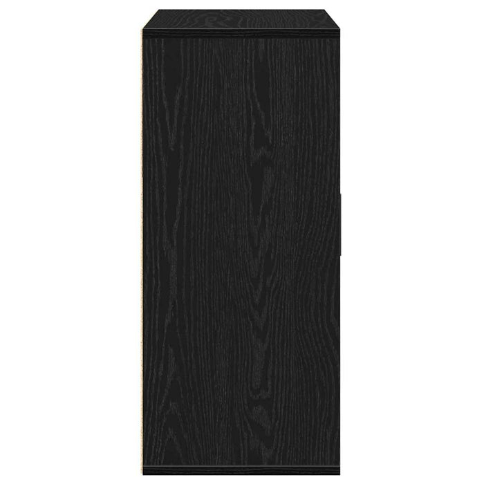 Bufet cu sertar Stejar Negru 60 x 31 x 70 cm Lemn compozit - WALTI WALTI