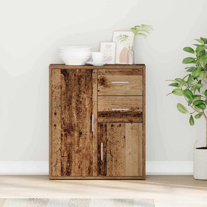 Bufet cu sertar Lemn vechi 60 x 31 x 70 cm Lemn compozit - WALTI WALTI