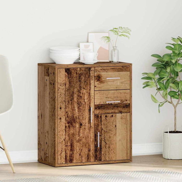 Bufet cu sertar Lemn vechi 60 x 31 x 70 cm Lemn compozit - WALTI WALTI