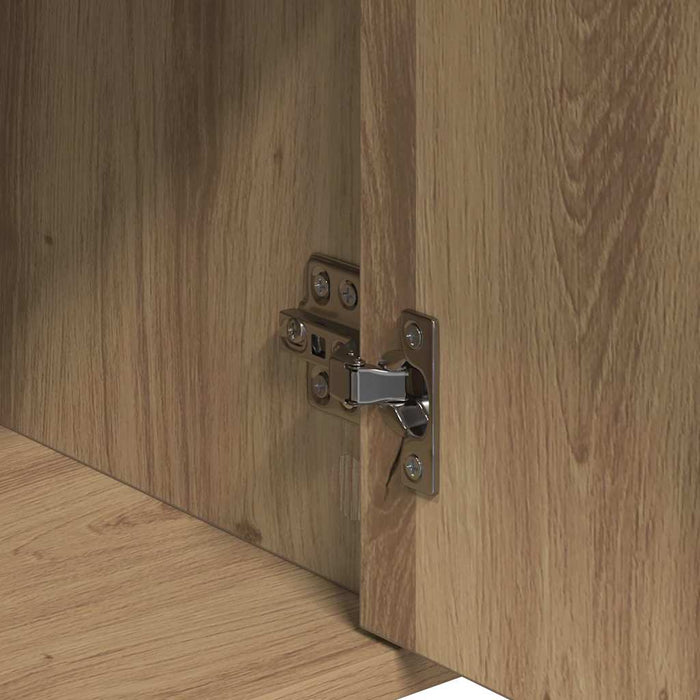 Bufet cu sertar Stejar Artizanal 60 x 31 x 70 cm Lemn compozit - WALTI WALTI