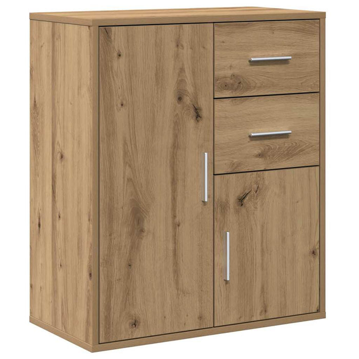 Bufet cu sertar Stejar Artizanal 60 x 31 x 70 cm Lemn compozit - WALTI WALTI