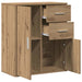 Bufet cu sertar Stejar Artizanal 60 x 31 x 70 cm Lemn compozit - WALTI WALTI