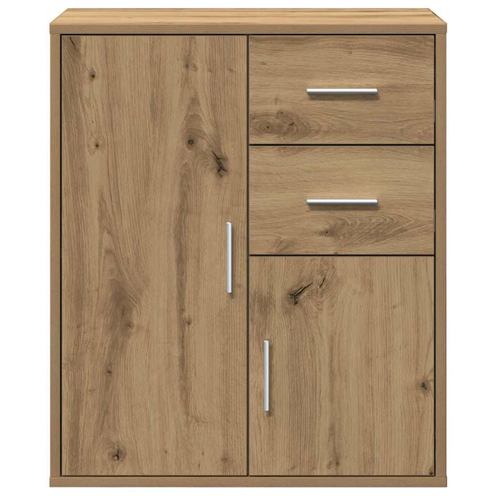 Bufet cu sertar Stejar Artizanal 60 x 31 x 70 cm Lemn compozit - WALTI WALTI