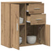 Bufet cu sertar Stejar Artizanal 60 x 31 x 70 cm Lemn compozit - WALTI WALTI