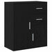 Bufet cu sertar Stejar Negru 60 x 31 x 70 cm Lemn compozit - WALTI WALTI