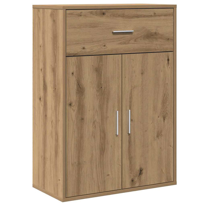 Bufet cu sertar Stejar Artizanal 60 x 30 x 84 cm Lemn compozit - WALTI WALTI