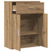 Bufet cu sertar Stejar Artizanal 60 x 30 x 84 cm Lemn compozit - WALTI WALTI