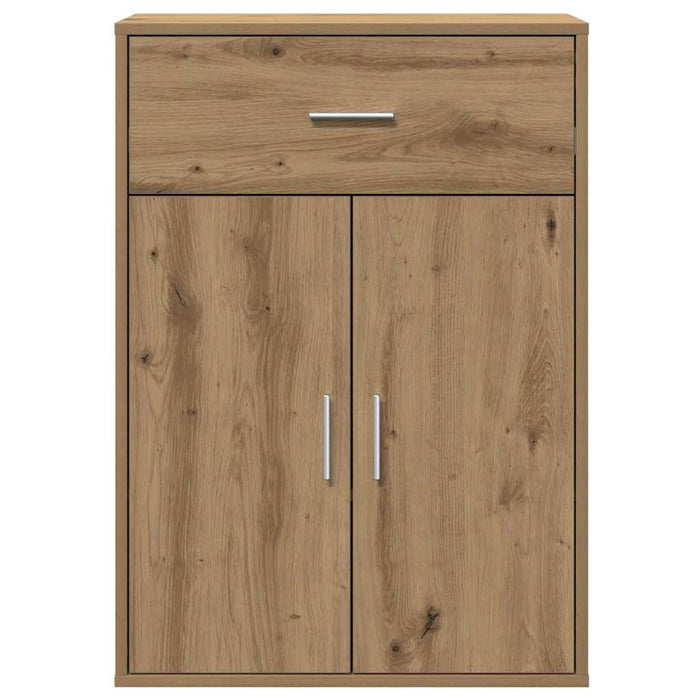 Bufet cu sertar Stejar Artizanal 60 x 30 x 84 cm Lemn compozit - WALTI WALTI
