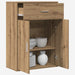 Bufet cu sertar Stejar Artizanal 60 x 30 x 84 cm Lemn compozit - WALTI WALTI
