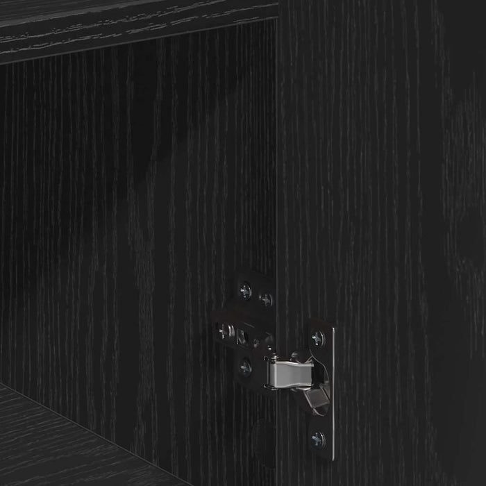 Bufet cu sertar Stejar Negru 60 x 30 x 84 cm Lemn compozit - WALTI WALTI