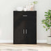 Bufet cu sertar Stejar Negru 60 x 30 x 84 cm Lemn compozit - WALTI WALTI