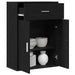 Bufet cu sertar Stejar Negru 60 x 30 x 84 cm Lemn compozit - WALTI WALTI