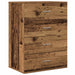 Bufet cu sertar Lemn vechi 60 x 39 x 80 cm Lemn compozit - WALTI WALTI