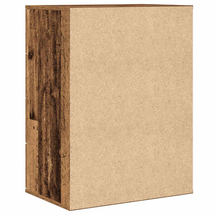 Bufet cu sertar Lemn vechi 60 x 39 x 80 cm Lemn compozit - WALTI WALTI