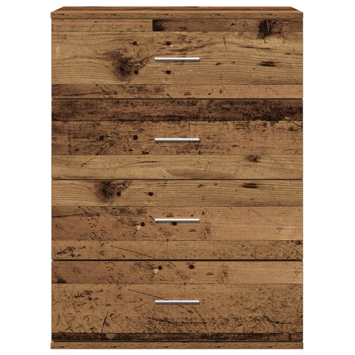 Bufet cu sertar Lemn vechi 60 x 39 x 80 cm Lemn compozit - WALTI WALTI