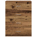 Bufet cu sertar Lemn vechi 60 x 39 x 80 cm Lemn compozit - WALTI WALTI