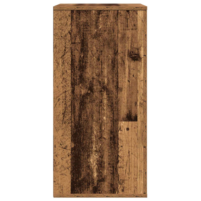Bufet cu sertar Lemn vechi 60 x 39 x 80 cm Lemn compozit - WALTI WALTI