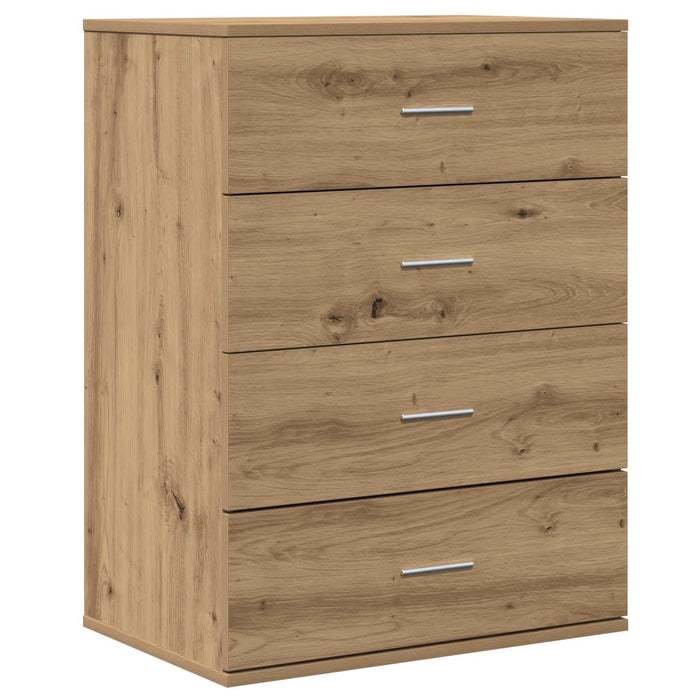 Bufet Stejar Artizanal 60 x 39 x 80 cm Lemn compozit WALTI