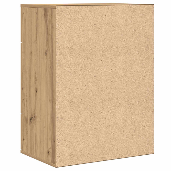 Bufet Stejar Artizanal 60 x 39 x 80 cm Lemn compozit WALTI