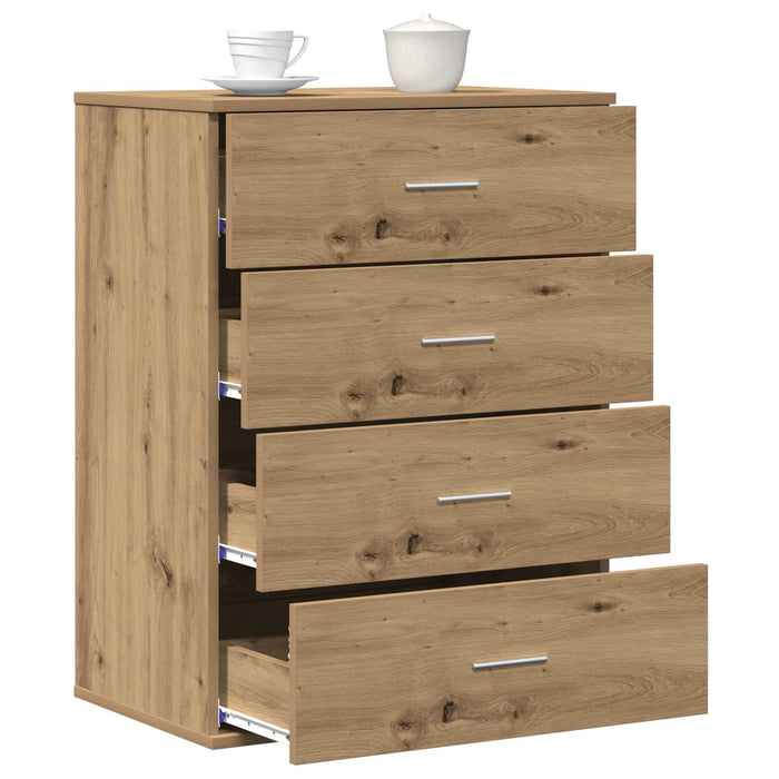Bufet Stejar Artizanal 60 x 39 x 80 cm Lemn compozit WALTI